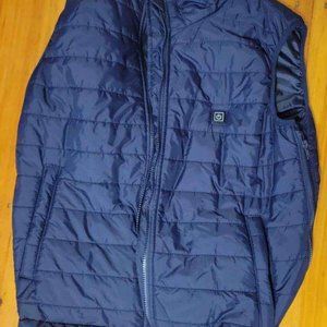 Navy Blue Heated Vest